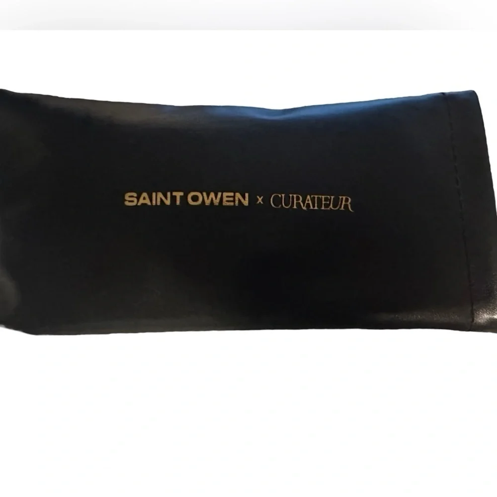 SAINT OWEN X CURATEUR WYLDE Tortoise Shell Sunglasses